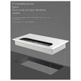 thumbnail image 1 of For Office Desk Threading Box Table Wire Hole Cover Plate 80x160 Black, 1 of 5