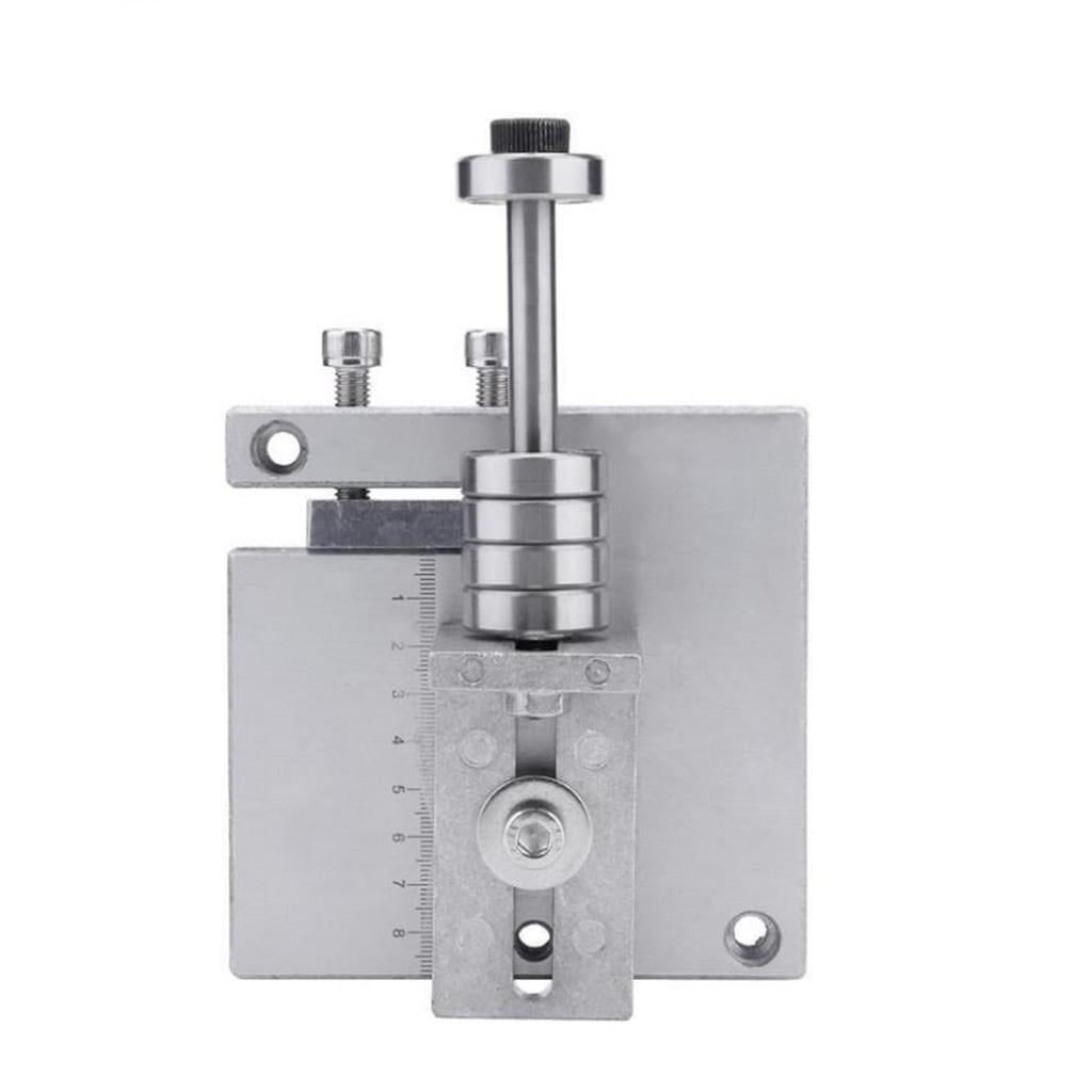 FVDPWYE DIY Leather Strap Cutter Cutting Machine Leathercraft Supplies Max 60mm with Blades Leather Belt Adjustable Leather Strip Cutting Tool