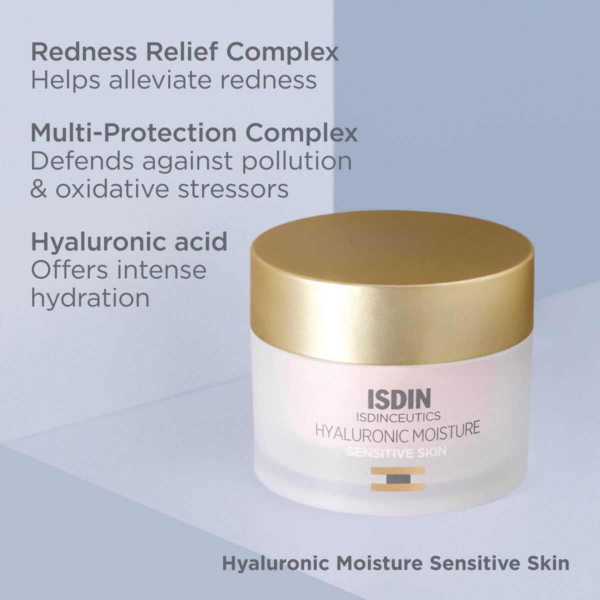 ISDIN Isdinceutics Hyaluronic Moisture Sensitive Skin Eco-Refill, 1.76 Oz (50g)
