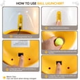 thumbnail image 2 of Launcher,Ball Indoors/outdoors With Tennis Ball 3 Balls Ball, 2 of 6