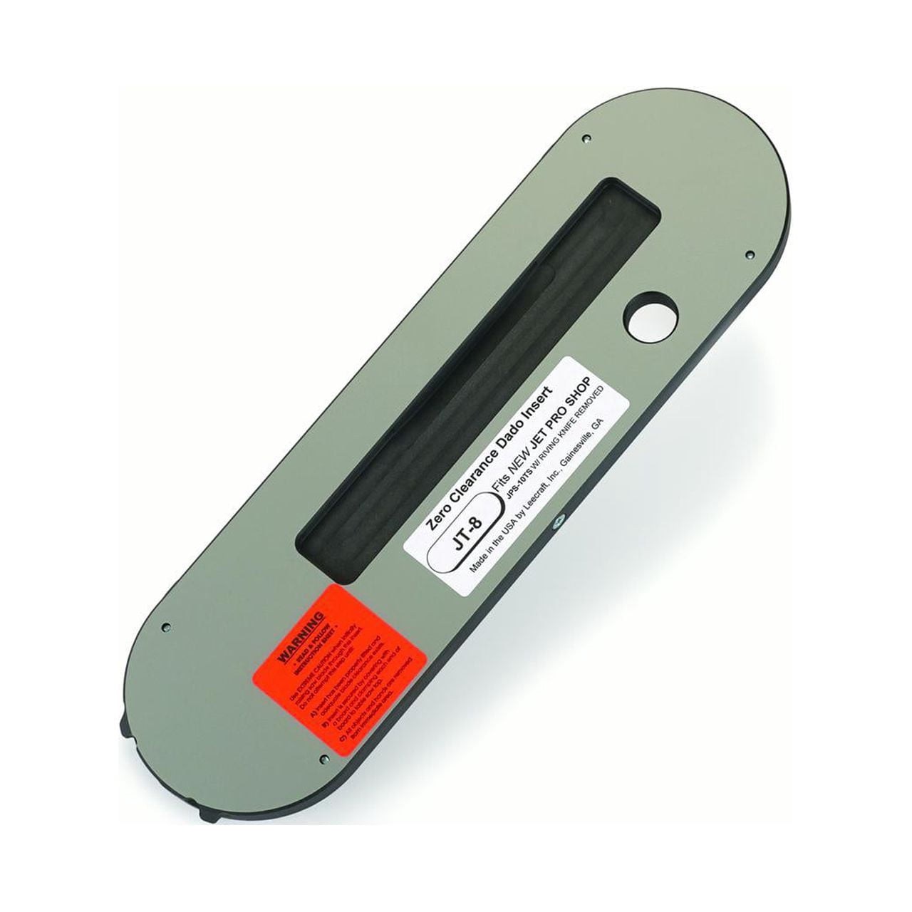 Leecraft DL-2 Zero Clearance Table Saw Insert (For Delta Model 10