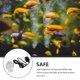 thumbnail image 3 of Aquarium Waterproof LED Spotlight Submersible Light Convex Lens Suction Cup Fish Tank Decorative Light Sun Light (EU Plug), 3 of 4