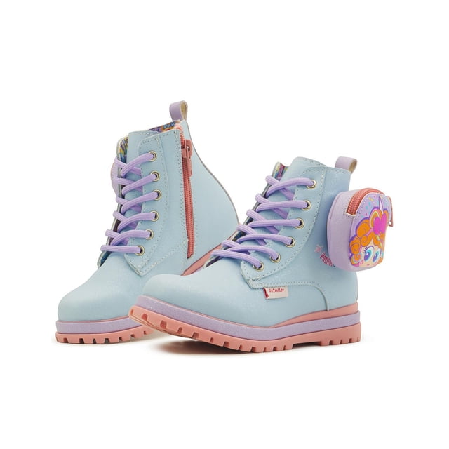 Bota Botín Con Monedero Niña Distroller Chamoy Azul 15-24 azul cielo 21