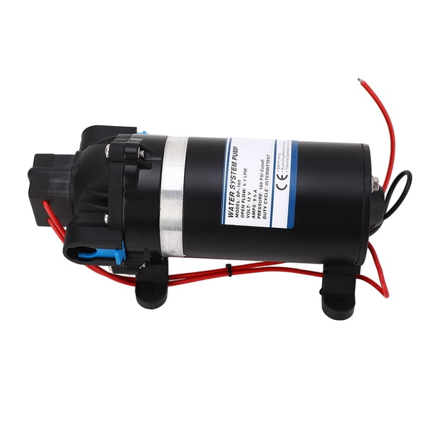 Bomba de refuerzo DV, bomba de refuerzo de agua de diafragma de alta presión de 160 PSI Características mejoradas de la bomba de refuerzo de presión de agua