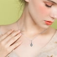 thumbnail image 3 of Urn Necklace for Ashes 925 Sterling Silver with White Opal Cremation Jewelry Keepsake Ashes Pendant Necklace Memorial Jewelry for Women Loved One, 3 of 10