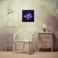thumbnail image 4 of Koetsier, Albert 15x15 Black Modern Framed Museum Art Print Titled - Crocuss White on Purple, 4 of 5
