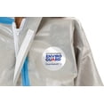thumbnail image 3 of ChemSplash® 2, Chemical Splash Standard Coverall, Elastic Wrists, Open Ankles, Attached Thumb Loops, Taped Seams, 3 of 4