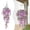 Light Pink, variant on HONGLIN Fake Hanging Flowers, Artificial Plants Outdoor Hanging Vine, UV Protected Realistic Petunia for Balcony Wall Decor, Purple