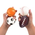 thumbnail image 2 of Mini pelotas deportivas de espuma Super Z Outlet para niños y adultos, paquete de 12, 2 of 7