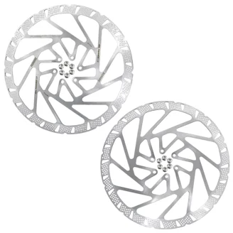 Hope RX Center Lock Disc Brake Rotor - Lightweight 410 Stainless Steel With Aluminum Carrier