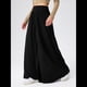thumbnail image 4 of Pantalones Palazzo Holgados de Cintura Alta Elástica para Mujer, Informales, con Bolsillos, Holgados y Largos de Otoño Negro XXL, 4 of 8