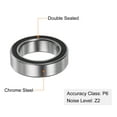 thumbnail image 4 of 6700-2RS Deep Groove Ball Bearing,10 x 15 x 4mm Z2 Double Rubber Sealed Chrome Steel Bearings,Black,4 Pack, 4 of 5