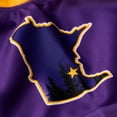 thumbnail image 6 of Men's Fanatics Justin Jefferson Purple Minnesota Vikings Hockey Jersey, 6 of 7