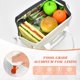 thumbnail image 4 of Bolsa de almuerzo LOKASS, grande, aislante, impermeable, gris, 4 of 8