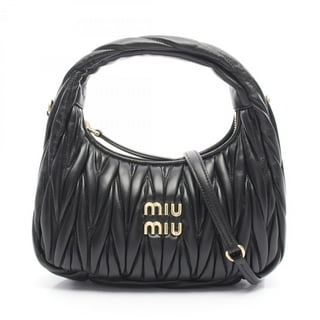 MiuMiu(ミュウミュウ)/関税送料込み Matelasse logo chain bag Miu Miu Matelassé Mini Bag Miu Miu