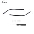thumbnail image 1 of Hot Sale Repair Tool Universal Anti-Slip Spectacle Frame Replacement Leg Glasses Arm Eyewear Accessories 5mm, 1 of 6