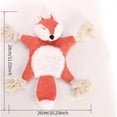 thumbnail image 3 of Pet Toys Dog Toys Plush Toys Squirrel Fox Shape Plush Toys Cotton Rope BB Called Dog Chew Toy For Small Medium Large Dogs And Cats, 3 of 4