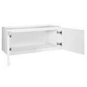 Design House Brookings Assembled Shaker Style Wall Kitchen Cabinet (30 x 12 x 12), Sherwin Williams® White