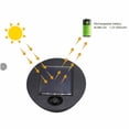 thumbnail image 2 of piezas de accesorios luminosos electrónicos de decoración led solar (bolsa, 2 * luces solares) 7 cm 2 piezas, 2 of 5