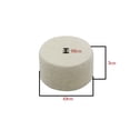 thumbnail image 4 of Wool Felt Pad for Bass Drum Pedal Beater Percussion Instrument Accessories, 4 of 7