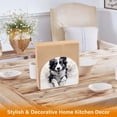 thumbnail image 5 of Abstract Dog Acrylic Napkin Holder Clear Paper Tissue Dispenser Kitchen Dining Room Bathroom Party Hotel, 5 of 8