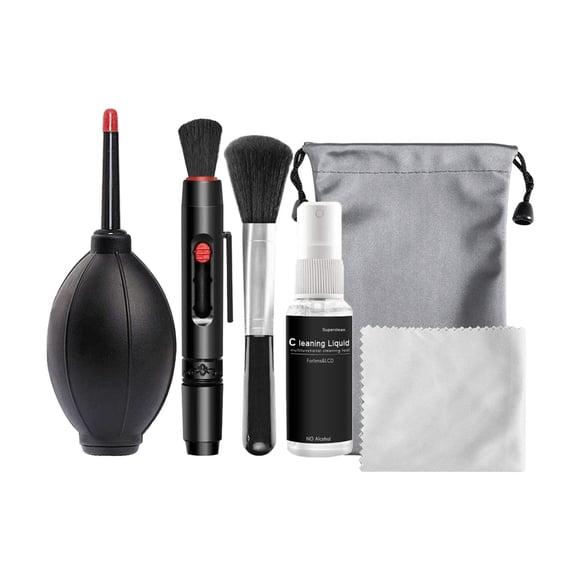 Accesorios para cámaras Accesorios de fotografía Accesorios profesionales Paño de limpieza Kits de limpieza para cámaras digitales para auriculares