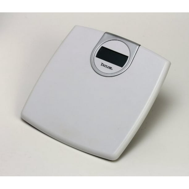Taylor Precision Products Digital 1.2-Inch LCD Bathroom Scale (White