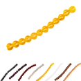 thumbnail image 2 of Loose Bead Strand DIY 0.31in Spacer Bead Strand Glass Bead Strand for Jewelry, 2 of 10