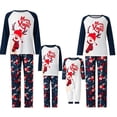 thumbnail image 1 of Trajes a juego para la familia, pijamas de Navidad para papá, madre, niños, estampado de muñeco de nieve, ropa de dormir de Navidad, conjuntos de ropa de apariencia familiar, ropa de dormir, 1 of 3