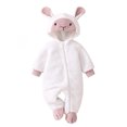 thumbnail image 3 of OJSFQUFP Baby Sheep Toddler Hooded Zipper Jumpsuit Infant Cosplay Romper for Halloween & Daily Wear, 3 of 7