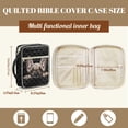 thumbnail image 7 of ZUXONGSY French Bulldog Print Bible Case for Women Lightweight Bible Protective Carrier Sturdy Scripture Bag with Handle Journal Case for Daily Commuter, 7 of 7