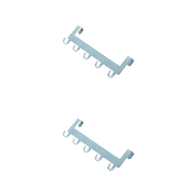 Matsuzay Gancho para puerta montado en la pared sin perforaciones, ganchos para colgar ropa, sombrero, soporte práctico, accesorio para colgar, Type1 NO1