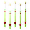 thumbnail image 3 of Almencla 5 Pcs Indicateur de Pointe de Canne à Pêche sur Glace Mini Bobber pour Zones Rocheuses Bateaux, 3 of 8