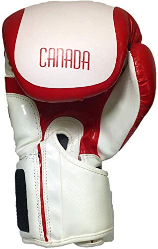 Kick Boxing Glove Canada Flag Red White PatternTra... Details about   BROOKLYN VERTICAL 16oz 