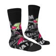 thumbnail image 3 of Invader Zim Animation Adult Socks Breathable Cozy Soft Crew Socks Novelty Casual Calf Stockings For Men Women, 3 of 8