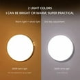thumbnail image 3 of PENGXIANG LED Motion Sensor Night Light USB Rechargeable Bedroom Wall Lamp Stairs Light, 3 of 3