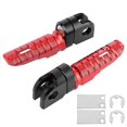 thumbnail image 1 of Pair of Front Foot Pegs Aluminum Alloy Pedals Fit for Kawasaki Ninja Z125 PRO Z250/SL Z400 Z900Red, 1 of 5