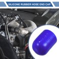 thumbnail image 2 of Unique Bargains 1 Pcs 30mm Length 25mm/0.98" ID Blue Silicone Rubber Hose End Cap Silicone Reinforced Blanking Cap, 2 of 7