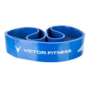 Victor.Fitness RISEband5 - Blue - Level 5 Blue RISE Band. 65-175lb resistance, 2-1/2" width. Heavy-duty resistance band that aids in recovery and invigorates through stretching and exercise.