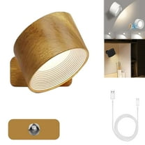 Lights of Sweden Wall Lights, 2025 New Rechargeable Wall Mounted Sconces with 1200mah Battery, Living Room Gadgets, LED Wall Lights, for Bathroom, Living Room, Kitchen(Black)