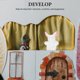 thumbnail image 5 of 1pc Kid Rabbit Marionetas de mano Dibujos animados Juego de roles Juguetes Marioneta de peluche encantadora, 5 of 8