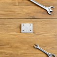 thumbnail image 4 of FESTFENDS 1Par Para Colgar Cuadros De Aluminio Plateado Con Clip Antideslizante Para, 4 of 7