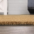 thumbnail image 4 of JONATHAN Y CocoHarbor Greet 5 x 8 Mat, Peater Classic Casual Commerical Natural Coir - Light Brown, CHG100A-5, 4 of 6