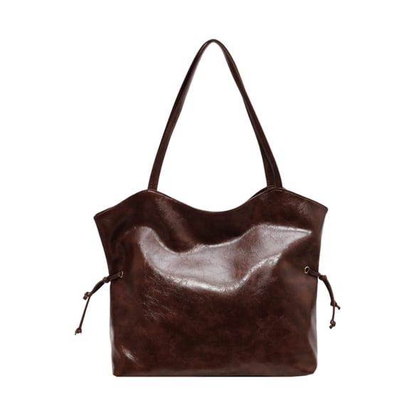 CHUMUD Leather Bags for Women Large Tote Bag Vintage Shoulder Bag Satchel Purse for Work Notebook