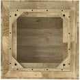 thumbnail image 5 of JERFIT 30 Inch Square Coffee Table, Solid Mango Wood Modern Cocktail Table with Natural Finish for Living Room, 5 of 7