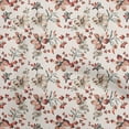 thumbnail image 1 of oneOone Silk Tabby Light Beige Fabric Floral Craft Projects Decor Fabric Printed By The Yard 42 Inch Wide, 1 of 4