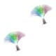 thumbnail image 3 of Ounissouiy Romantic Fiber Optic Light Babysbreath Color Garden Battery Star Sky DIY Accessories Party Powered Patio Night-light Changing 8x8x33.5cm 2piezas, 3 of 6