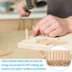 thumbnail image 4 of Uxcell 1/4x1 1/2" Clavos de Madera Dowel Secos con Estrías y Biseles Variedad Cubo para Manualidades y Decoración del Hogar 100Pack, 4 of 5