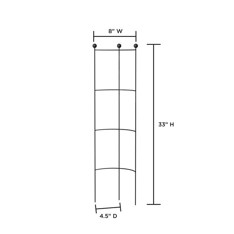 Expert Gardener 33 In. Half-Round Ladder Trellis photo 6