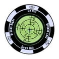 thumbnail image 2 of LOVIVER 2xGolf Ball Marker Round Bubble Level High Precisions Golf Putting Green black, 2 of 8